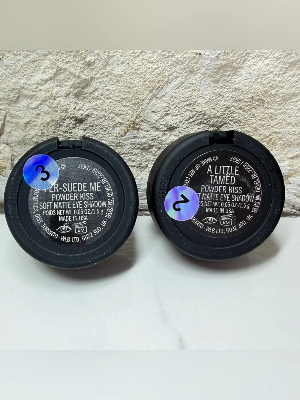 ⭐ MAC Eye Shadow Bundle - A Little Tamed & Per-suade Me
